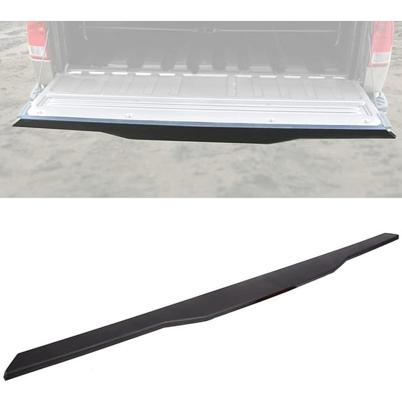 Kojem Tailgate Cover Cap Top Protector Compatible for 2004-2012 Nissan Titan Pickup Trim Molding ABS Plastic 63.66" Length