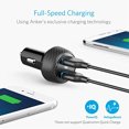 thumbnail image 1 of Cargador de coche Anker 24W 4.8A, PowerDrive 2 Elite ultracompacto de 2 puertos con tecnología PowerIQ y LED para iPhone XS / Max / XR / X / 8 / 7 / 6 / Plus, iPad Pro / Air / Mini, Galaxy Note / S Se, 1 of 2