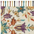 thumbnail image 5 of SAFAVIEH Aspen Hughie Floral Wool Area Rug, Ivory/Purple, 3' x 5', 5 of 7
