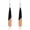 Black Teardrop, variant on Natural Wood Resin Bar Dangle Earrings for Women Boho Earrings Statement Earrings Geometric Bar Wooden Earrings[r9976]
