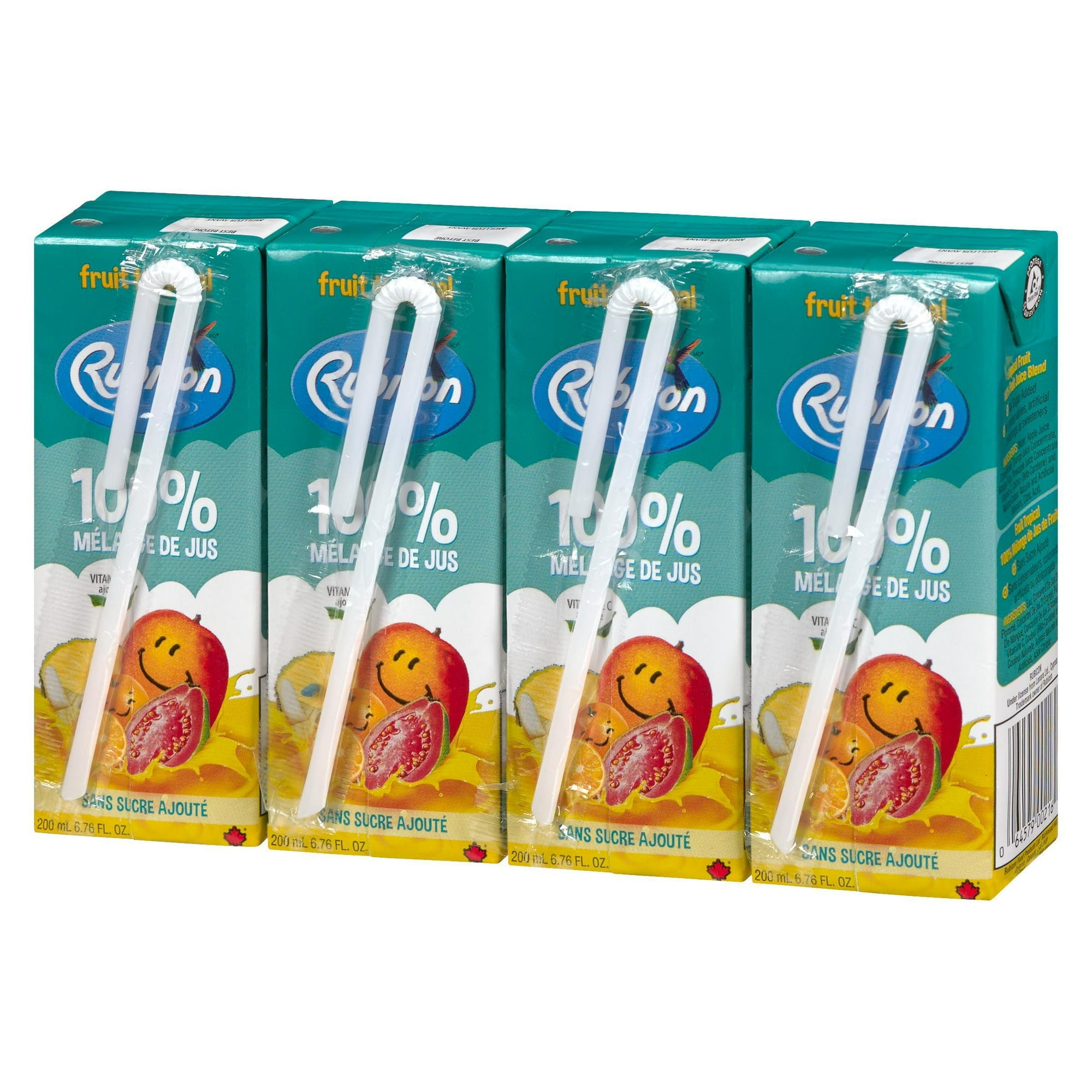 Rubicon Tropical Fruit 'No Sugar Added' 100% Juice Blend