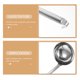 thumbnail image 3 of unbranded Cucharón Para Sopa Con Mango Y Gancho De Acero Inoxidable Color Plata, 3 of 8