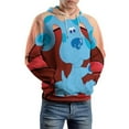thumbnail image 6 of Unisex Blue'S Clues Hoodies 3D Printed Pullover Hooded Sweatshirt with Pocket for Mens Womens, 6 of 8