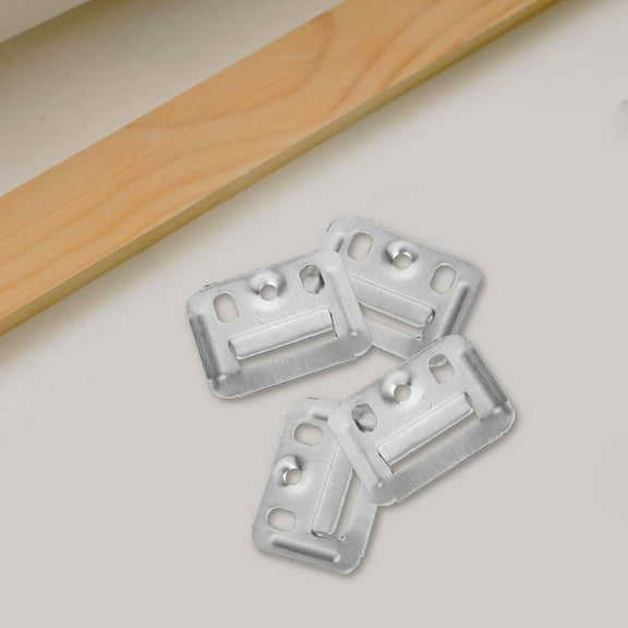 HEANUJJ Durable Stainless Steel Wall Bracket for Home Easy Install 100Pcs