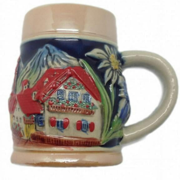 Oktoberfest Beer Stein Refrigerator Magnet German Edelweiss