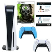 Sony PlayStation 5 with COD: Modern Warfare II Download Voucher, Starlight Blue