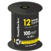 Southwire 22964184 100' Black 12 Gauge Stranded Copper Building Wire