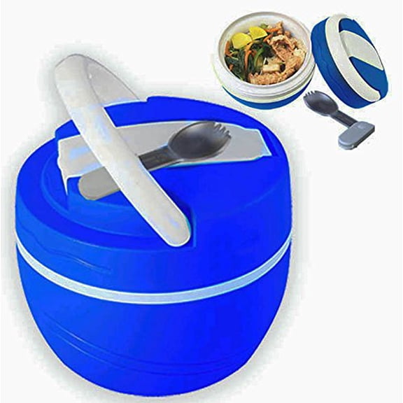 Lunchbox Hot or Cold Food Jug Leak Proof w/Spoon BPA free 500ml Insulated