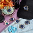 thumbnail image 5 of 6 Pcs Beaded Patches for Clothes Purple Sequined Patch Sew on Rhinestone Beaded Applique for Clothes Jackets Jeans Bags Embroidery Garment Accessory Colorful, 5 of 6