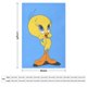 thumbnail image 2 of Manta Tweety Bird Throws de tela de superficie vertical súper suave de varios tamaños, acogedora y cálida, adecuada para cama, sofá, campamento, viajes, para todas las estaciones, liviana y compacta, 2 of 8