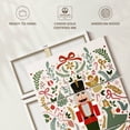 thumbnail image 6 of Elephant Stock Nutcracker Christmas Wall Art - Vertical Multi Panel Canvas - Living Room Wall Decor - Holiday Multi Panel - Beige And Green Decor By Vesna Skornsek - 36" x 57", 6 of 8