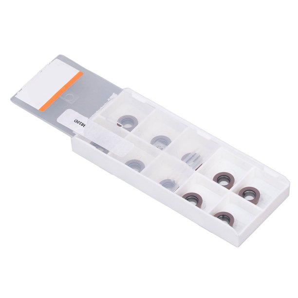 Insertos de torneado de carburo, 10 piezas Inserto de torneado Cortador de cuchillas de carburo Juego de herramientas de fresado de torno CNC para portaherramientas de torneado de torno