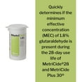 thumbnail image 4 of MetriTest Strips, Monitoring Kit for 1.8% Glutaraldehyde Concentration, 60 Count, 2 Packs, 120 Total, 4 of 7