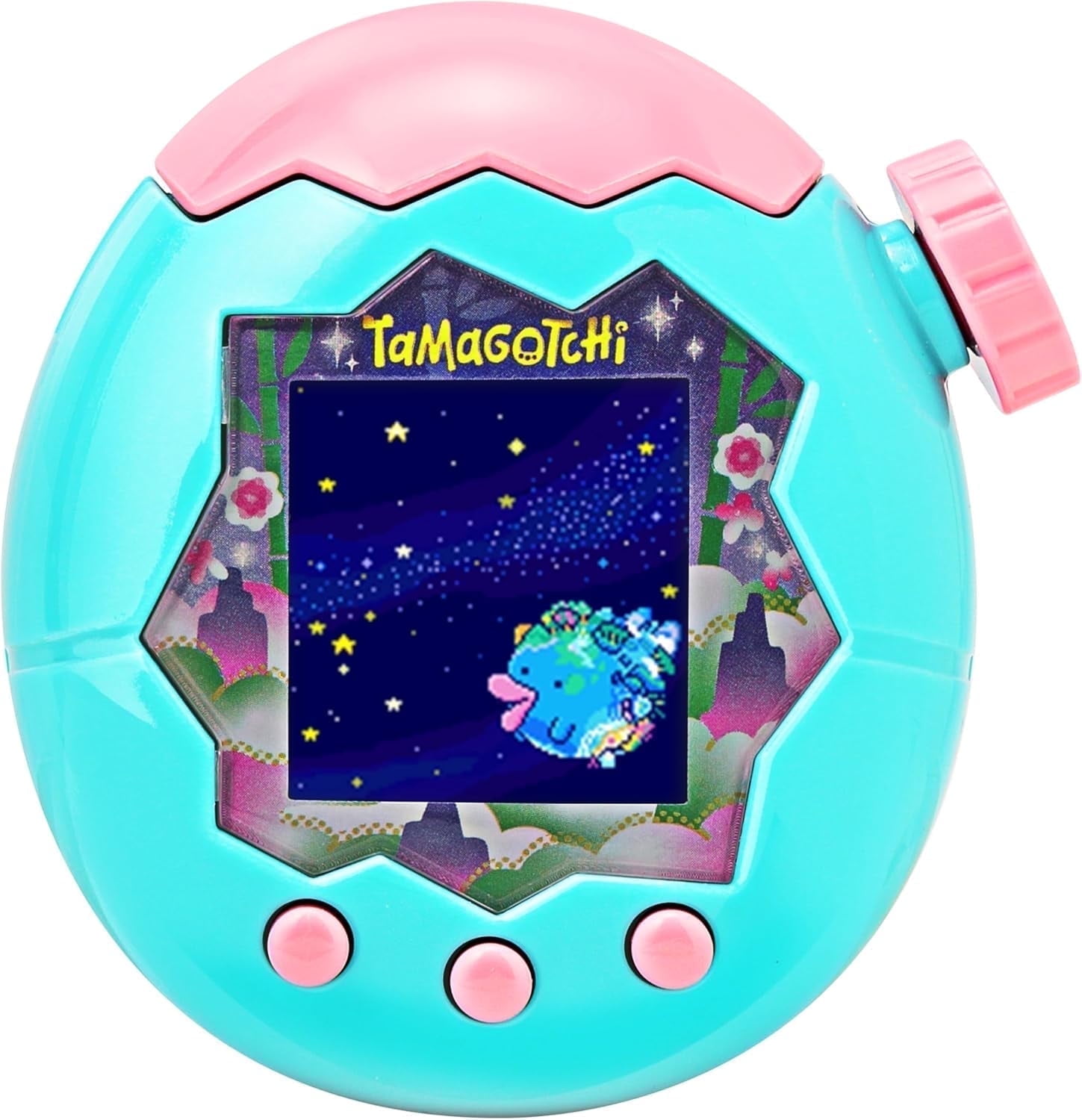 Tamagotchi Pix, Ocean Blue Interactive Virtual Pet, Camera and