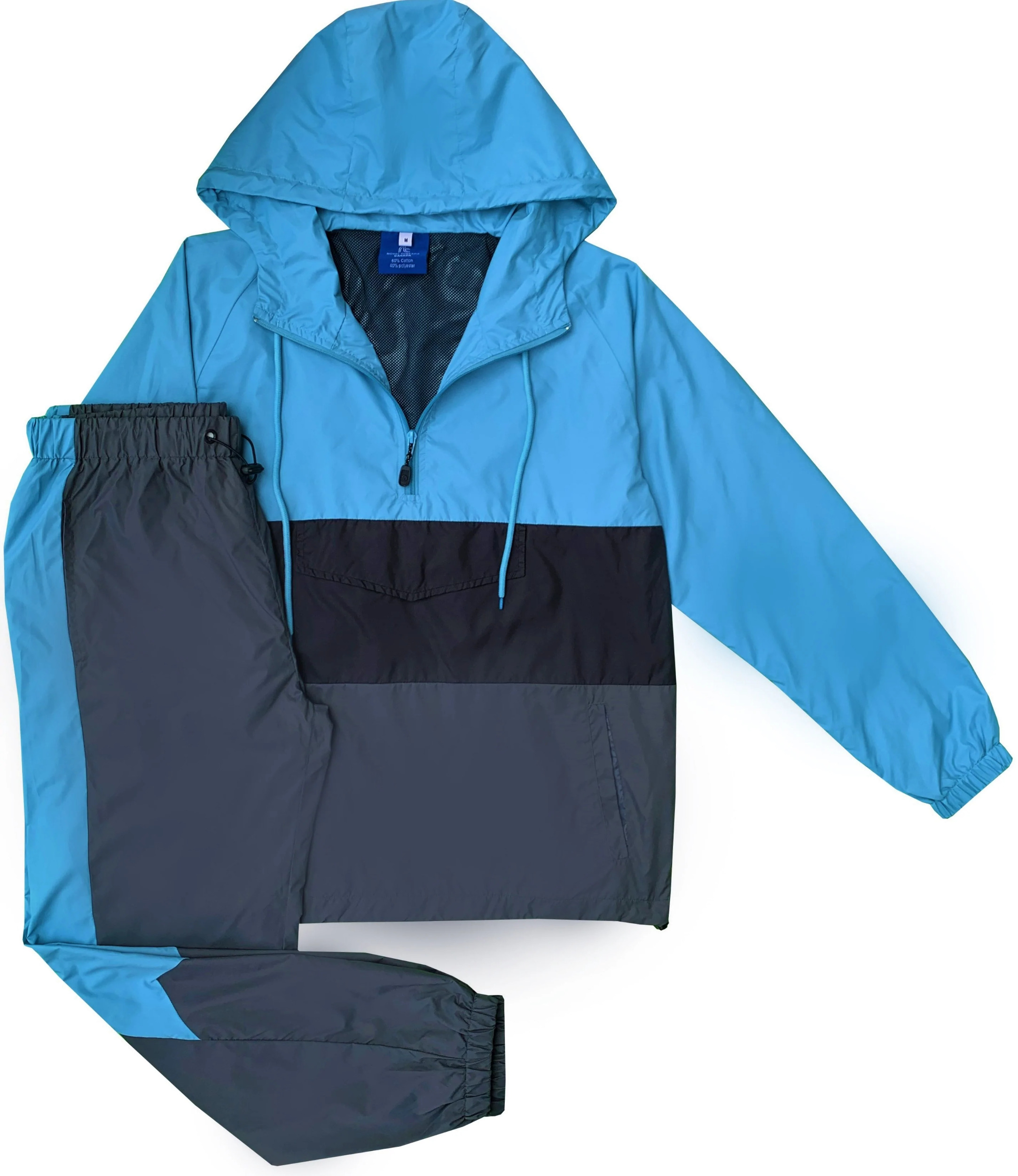 Half Zip Pullover Windbreaker Jacket 