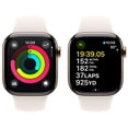 thumbnail image 3 of Apple Watch Series 10, GPS Cellular, 46 mm, reacondicionado, dorado, 3 of 5
