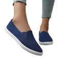 thumbnail image 3 of Shoes for Women,Casual Shoes Fashionable Unisex On Lace Up Flat Comfortable Canvas Sneakers For Daily Wear With Jeans And Casual Pants,Walking Shoes(Size:6.5), 3 of 9