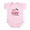 Petal Pink, variant on CafePress - Cicadas Wait Is That A Cicada Entomologist Insects - Baby Light Bodysuit, Size Newborn - 24 Months