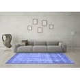 thumbnail image 3 of Ahgly Company Machine Washable Indoor Rectangle Persian Blue Traditional Area Rugs, 8' x 10', 3 of 4