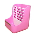 thumbnail image 2 of SeekLGTRabbit Hay Feeder and Food Bowl 2 in 1 Cage Mounted Small Animal Feeder with Stainless Steel Edge for Guinea Pigs and Chinchillas, 2 of 4