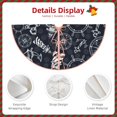 thumbnail image 5 of Balery Anchor and Lighthouse Printed Christmas Tree Skirt , Merry Christmas Party Christmas Tree Decoration,Adjustable Tree Skirt-48", 5 of 8