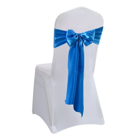 

JWDX Party Decorations Clearance Chair Ribbon Bow Strap Wedding Banquet Party Event Decoration Chair Bow Tie Chair Bow