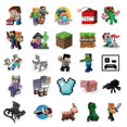 thumbnail image 3 of zhangqiuzhi Minecraft Adventure Game Cartoon Stickers 100 Pieces Waterproof Graffiti, 3 of 5