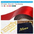 thumbnail image 3 of Uxcell 1.2"x400Ft Hot Stamping Foil Paper,Heat Transfer Stamping Paper Foil Roll,Gold, 3 of 6