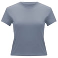 thumbnail image 4 of Women's Soft Short Sleeve T-Shirt, Crew Neck Top Slim Fit Basic Tee for Summer Casual Y2k Everyday Wear 2026 Summer Outfits(OTHER1,XXXXL), 4 of 5