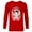 New Red, variant on Alien: Romulus Xenomorph Chestburster in Ribcage Art - Long Sleeve T-Shirt for Men - Customized-Black