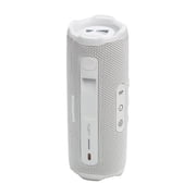 JBL Flip 7 - Portable waterproof and drop-proof speaker, Bold JBL Pro Sound with AI Sound Boost, 16Hrs of Playtime, and PushLock system with interchangeable accessories (White)