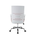thumbnail image 4 of Porthos Home Brio Swivel Office Chair With Adjustable Height, Mesh Back, Supportive Seat And Sturdy Chrome Legs (Great For Homes And Offices Of All Sizes), 4 of 6