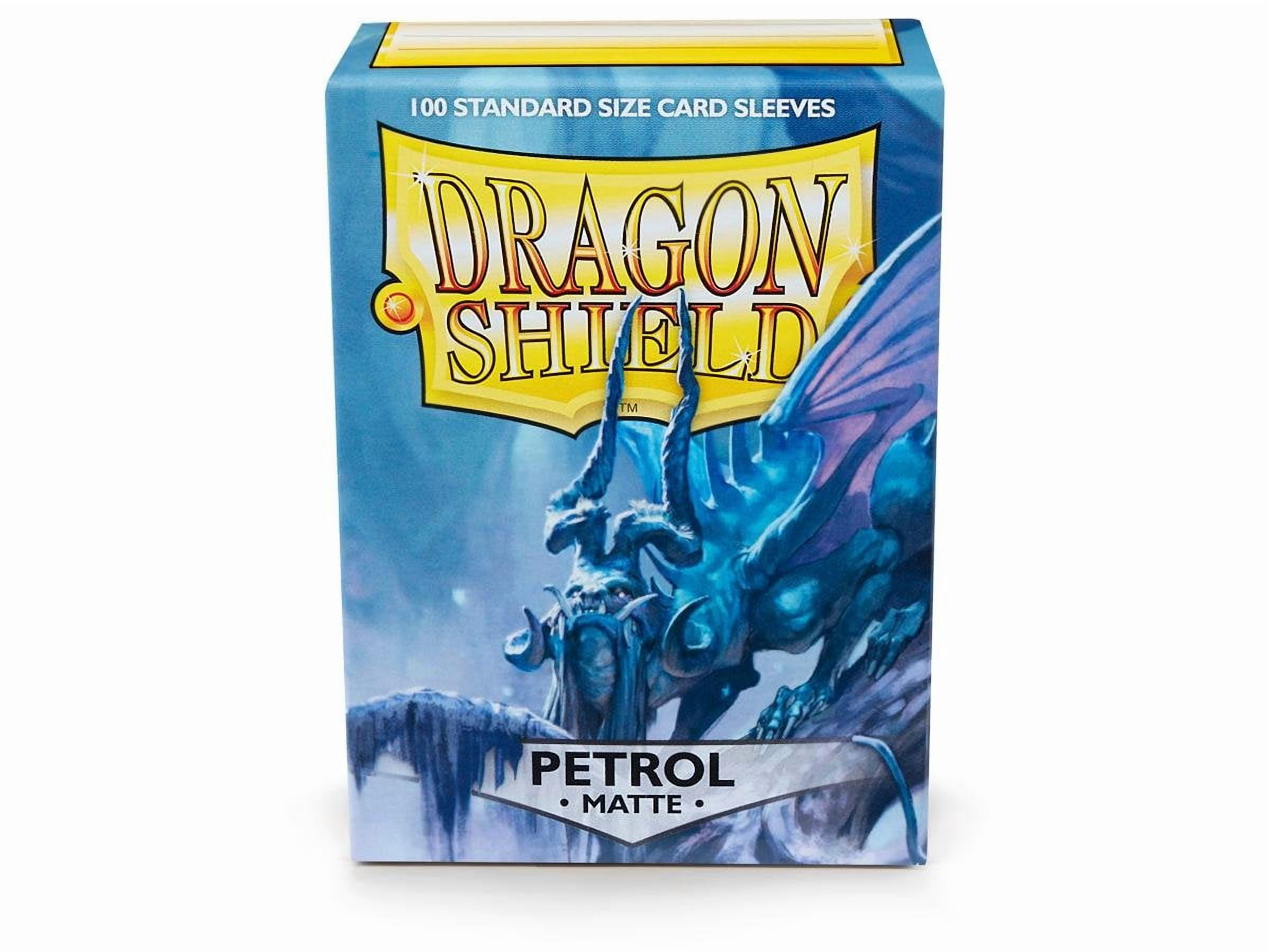 5 Packs Dragon Shield Matte Petrol Standard Size 100 ct Card Sleeves Value Bundle!