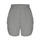 thumbnail image 5 of Pantalones cortos deportivos informales Augper para mujer con bolsillos sólidos, 5 of 7