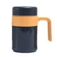 thumbnail image 1 of 316 Stainless Steel Mug Double Layer Tea Cup Vacuum Cup Business with Handle Office Home Cup Insulated Tea Separate CupD, 1 of 5