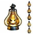 thumbnail image 2 of BeesClover Halloween LED Candle Lamp Battery Powered Portable Lightweight Wind Light Desktop Ornament Halloween Decor Props (10.5 x 15cm), 2 of 8