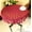Wine Red, variant on WCHUANG Crochet Round Table Cover Lace Doilies Tablecloth for Furniture Decor