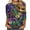 XQRN1-Multicolor, variant on Meichang Mardi Gras Shirts for Women Party Mardi Gras Mask Graphic T Shirts 3/4 Sleeve Carnival Tops Dressy Casual Crew Neck Spring Tops