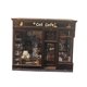 thumbnail image 4 of Kit de bricolaje para una miniatura de cafetería con gatos, iluminación, novedad para entusiastas de las manualidades, sujetalibros decorativo p, 4 of 9