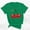 Green, variant on Women's Cherry Print T-Shirt Short Sleeve Crew Neck Tees Loose Fit Casual Summer Tops Summer Vacation Blouses