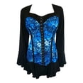 thumbnail image 1 of Dare To Wear Victorian Gothic Boho Women's Corsetta Corset Top S - 5x, 1 of 3