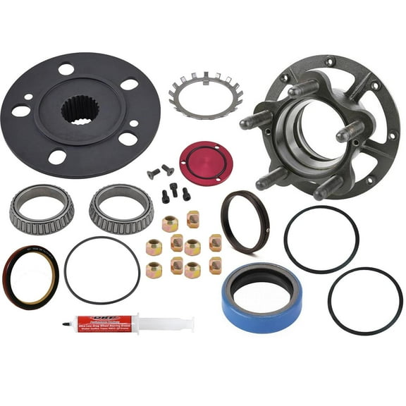 Speedway Grand National Rear Hub Kit, 5 on 5 BP, DRP