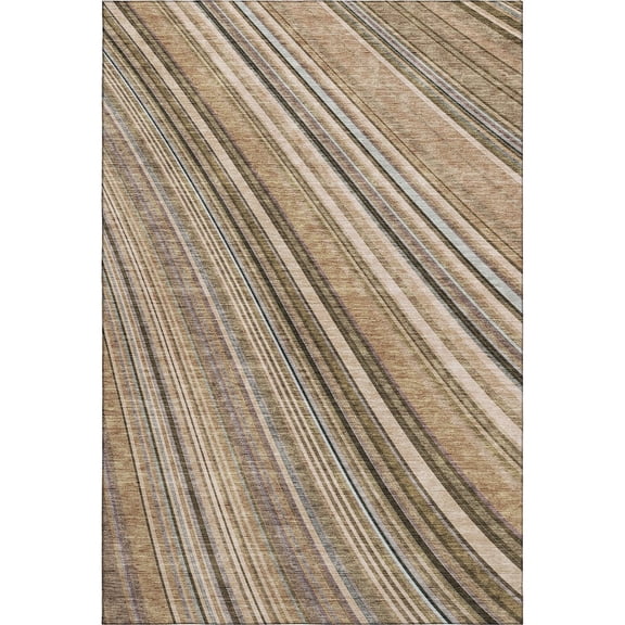 Dalyn Rugs Premium Machine Washable Mayfield AMF981 Taupe 5' x 7'6" Rug