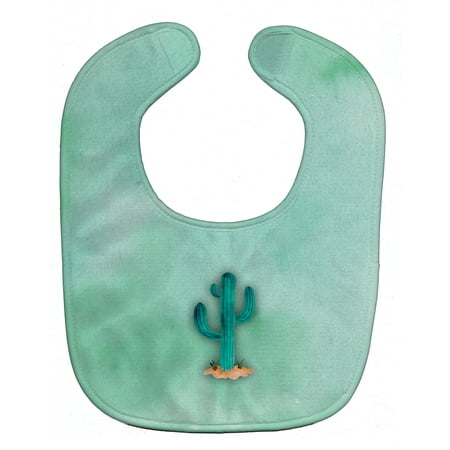 Western Bay - Western Cactus Watercolor Baby Bib