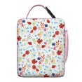 thumbnail image 6 of Wildflower Insulated Lunch Box Women Reusable Lunch Bag with Side Pocket Cooler Tote Bag Office Hiking, 6 of 6
