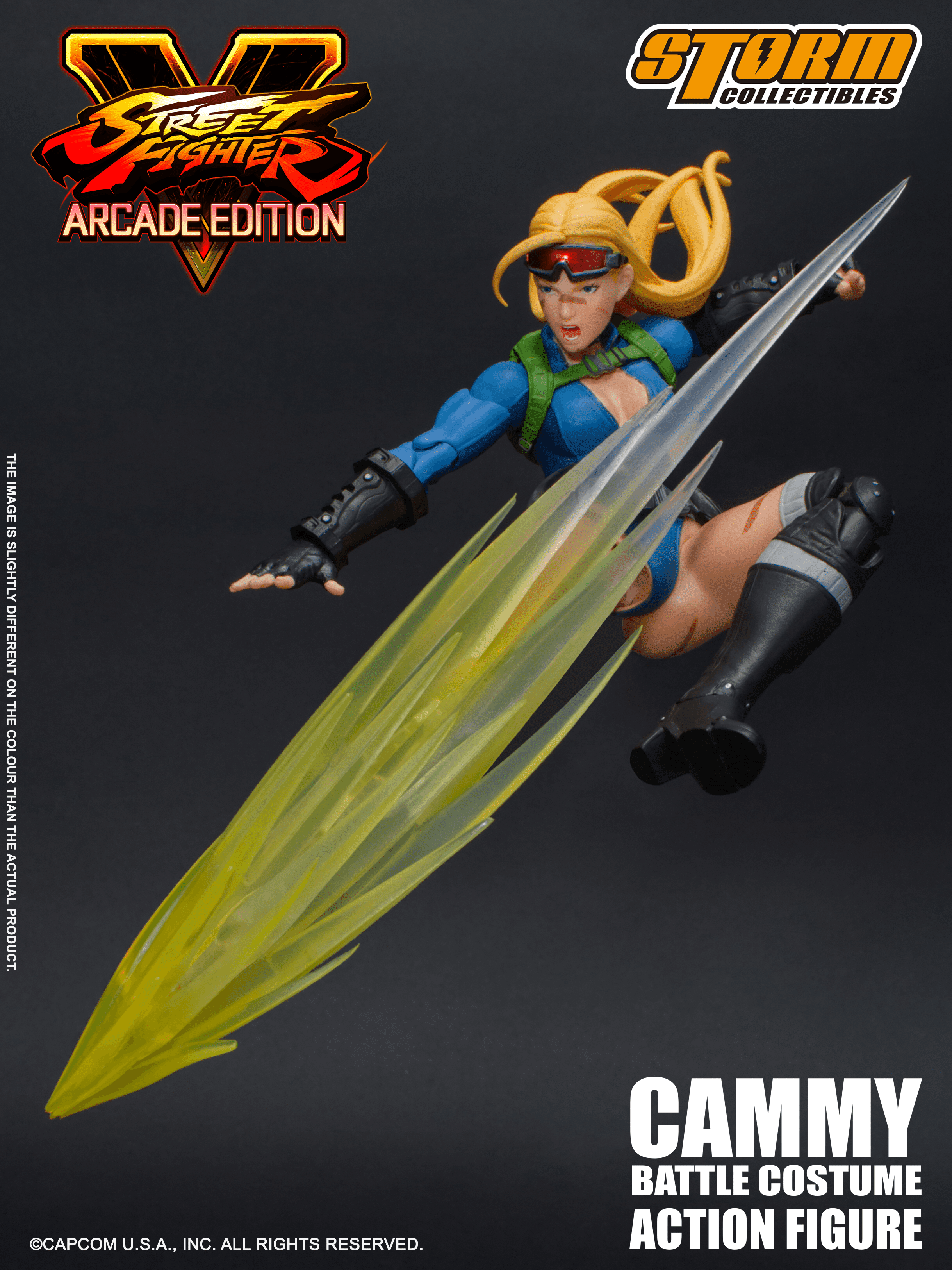 Street Fighter: V Action Figure Cammy Battle Costume