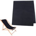 thumbnail image 1 of Tela de repuesto para silla de playa, color negro, informal, sencilla, tela Oxford de repuesto para silla de playa, protección de repuesto para silla de playa (114,7 x 43,1 cm), 1 of 5