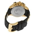 thumbnail image 2 of Invicta Men's Reserve Chronograph Black Polyurethane Champagne Dial 18K Gold Plated Stainless Steel Case & Bezel, 2 of 4