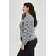 thumbnail image 2 of Blusa cruzada Roman Fashion Tallas Extras 1835 Blanco 40, 2 of 6