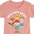 thumbnail image 3 of Pokémon - Gotta Catch Em All Design - Youth Girls Short Sleeve Graphic T-Shirt, 3 of 5
